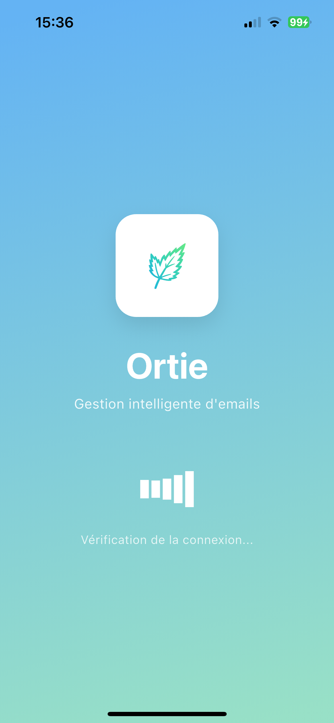 Lancement de l'app mobile